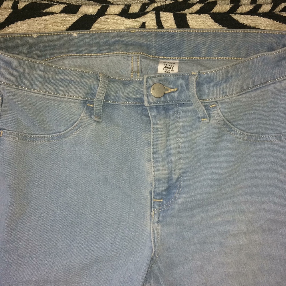 Light blue vintage jeans